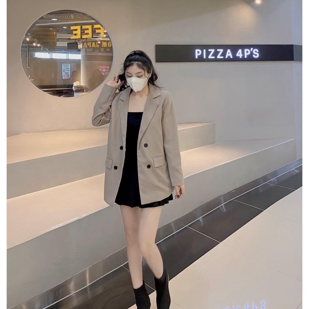 Áo Blazer Nữ Dài Tay 2 Lớp Mẫu Mới Phong Cách Hàn Quốc Áo Vest Nữ Khoác Ngoài H1 - Dolala | BigBuy360 - bigbuy360.vn