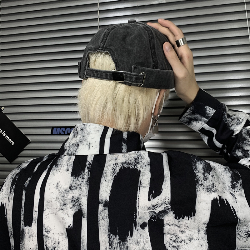 Mũ tròn vành phong cách hiphop retro