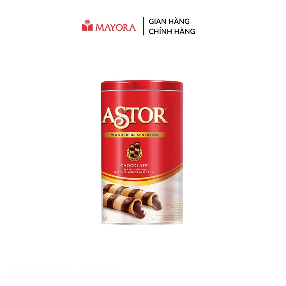 BÁNH QUẾ XỐP KEM SÔCÔLA ASTOR 330G