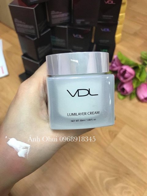 COMBO 10 GÓI KEM DƯỠNG TRẮNG DA TRANG ĐIỂM VDL LUMILAYER CREAM
