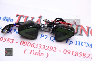 Xi nhan led độ cho xe máy