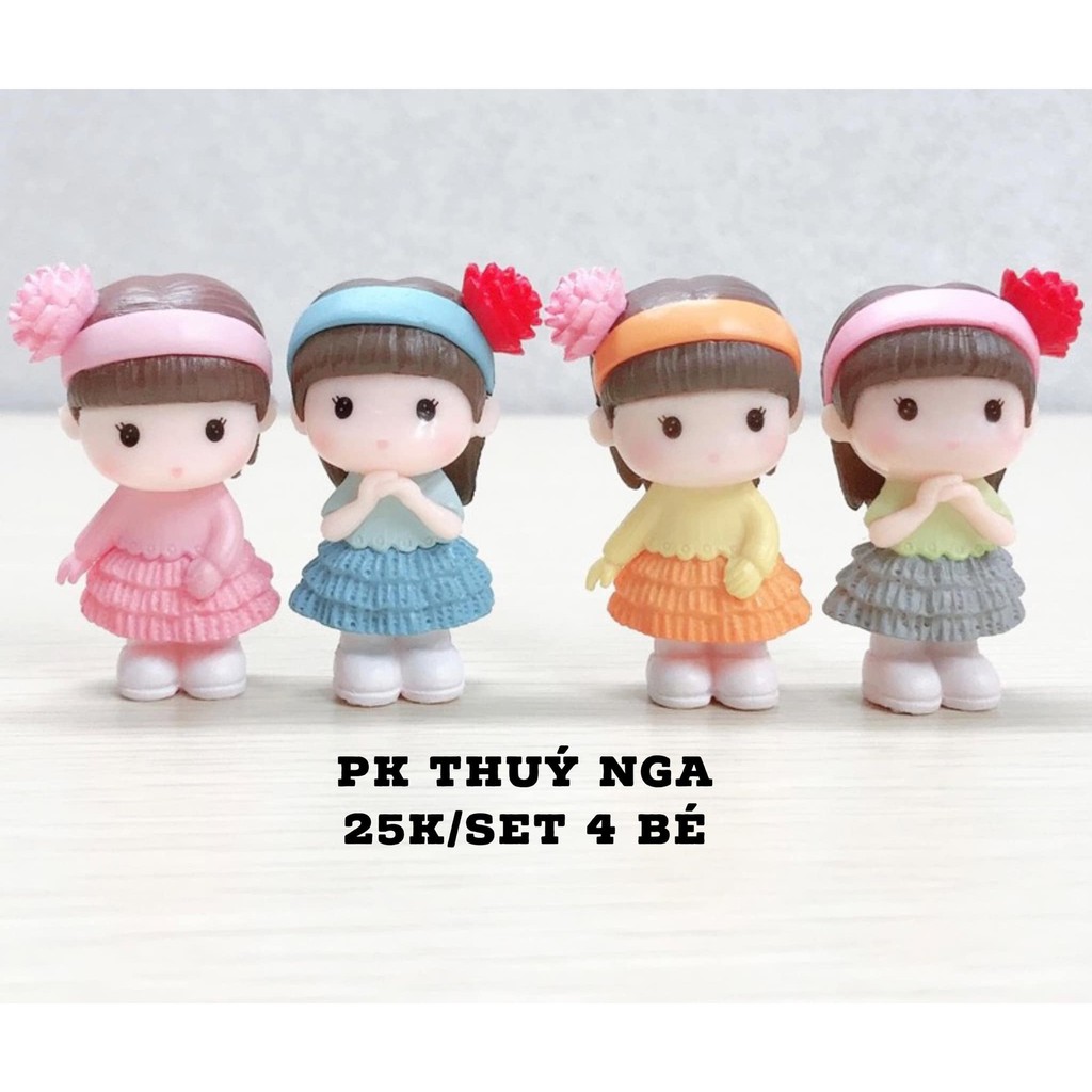 Bộ 4 em bé kute