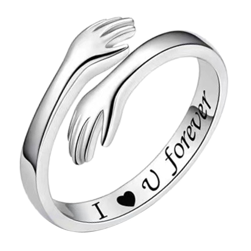 San * Nhẫn Ôm Tay Có Thể Điều Chỉnh Sáng Tạo Phong Cách Âu Mỹ Cho Nữ Rin