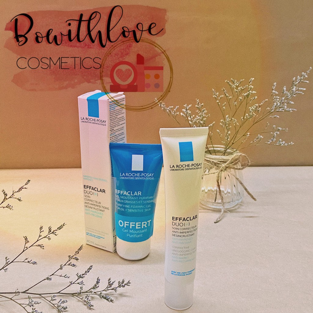 Kem Giảm Mụn Ngừa Thâm La Roche Posay Effaclar Duo+