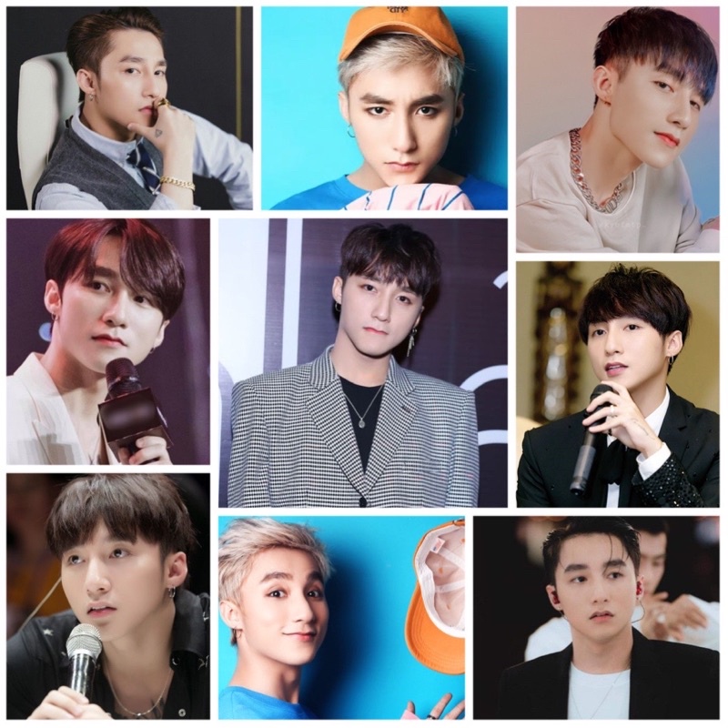 Sticker Sơn Tùng MT-P 30-60 cái ép lụa khác nhau / hình dán Sơn Tùng