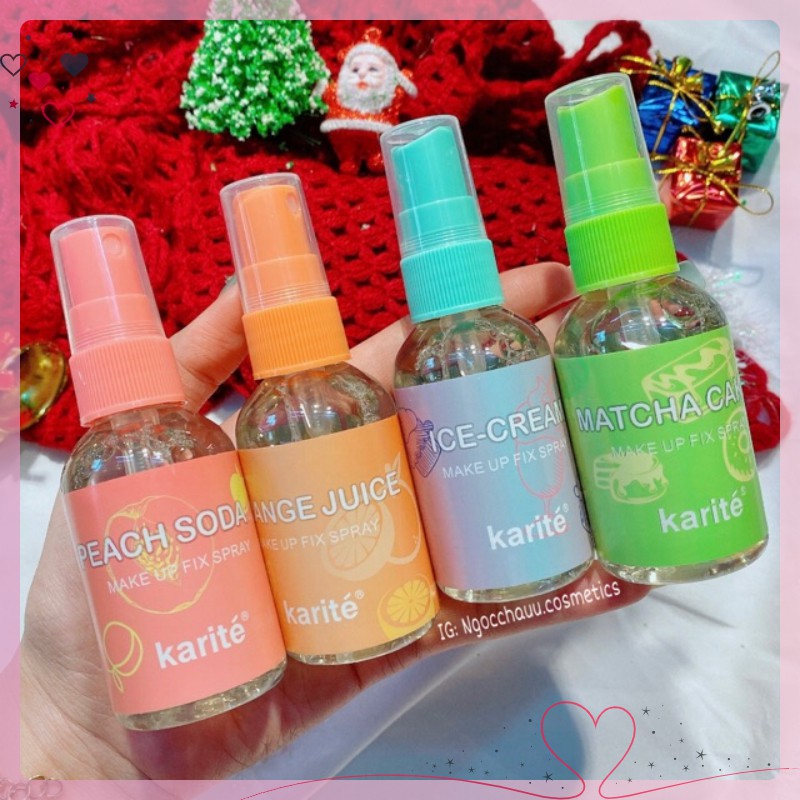 Xịt khoáng khoá nền Make up Karite xịt khóa trang điểm Thái Lan | BigBuy360 - bigbuy360.vn