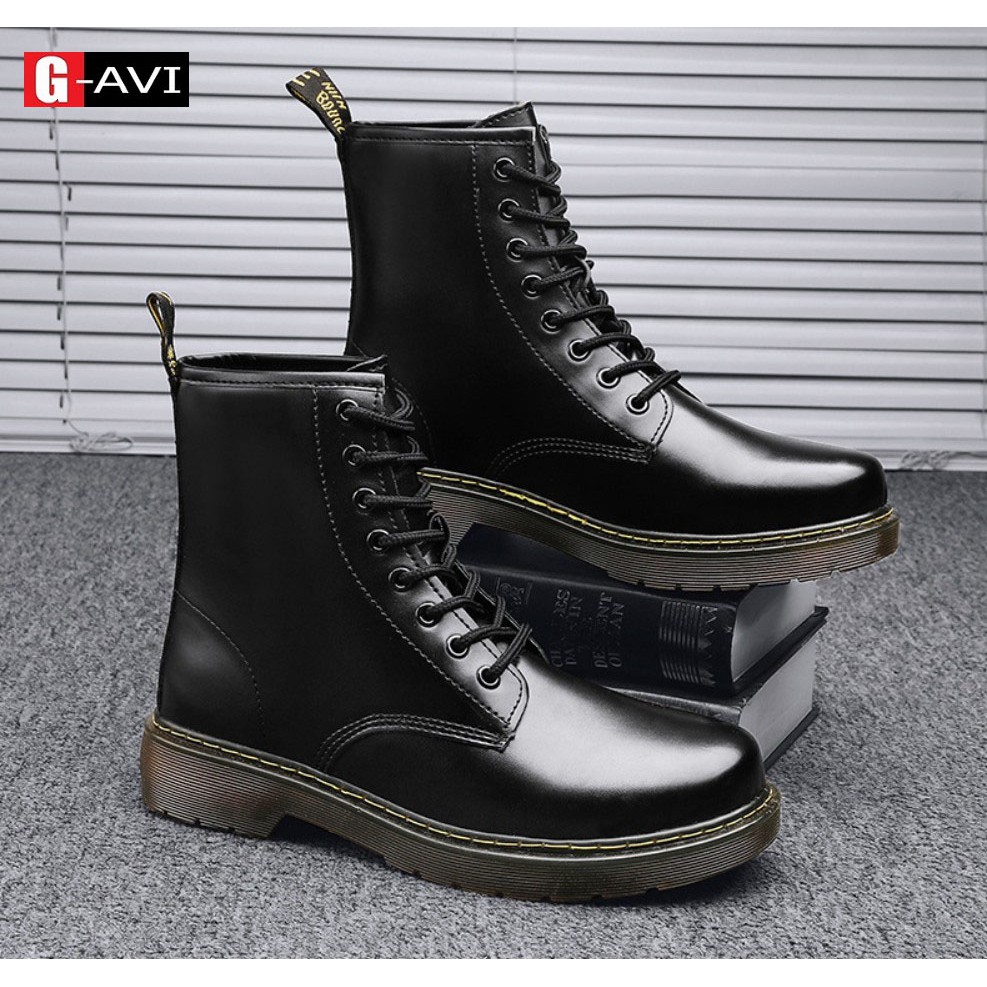 Giày cao cổ nam, bốt nam hàng full box mẫu mới cực chất kiểu dáng trẻ trung, phong cách Avi422