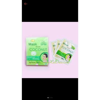 combo 200 gói mặt nạ dừa 2in1