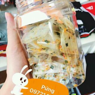 Bánh tráng cuộn khô gà