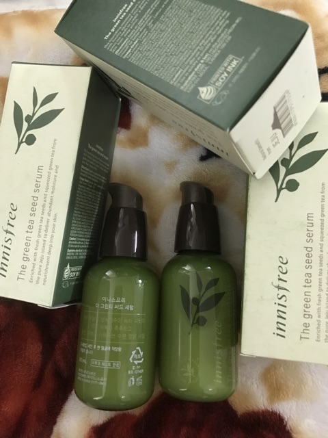 Tinh Chất Dưỡng Trà Xanh Innisfree serum 80ml Auth