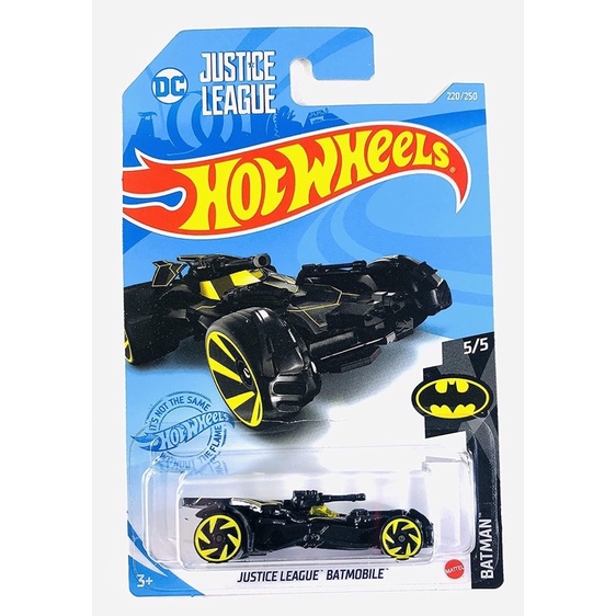 Xe mô hình Hot Wheels THUNT 2021 Justice League Batmobile GTC85