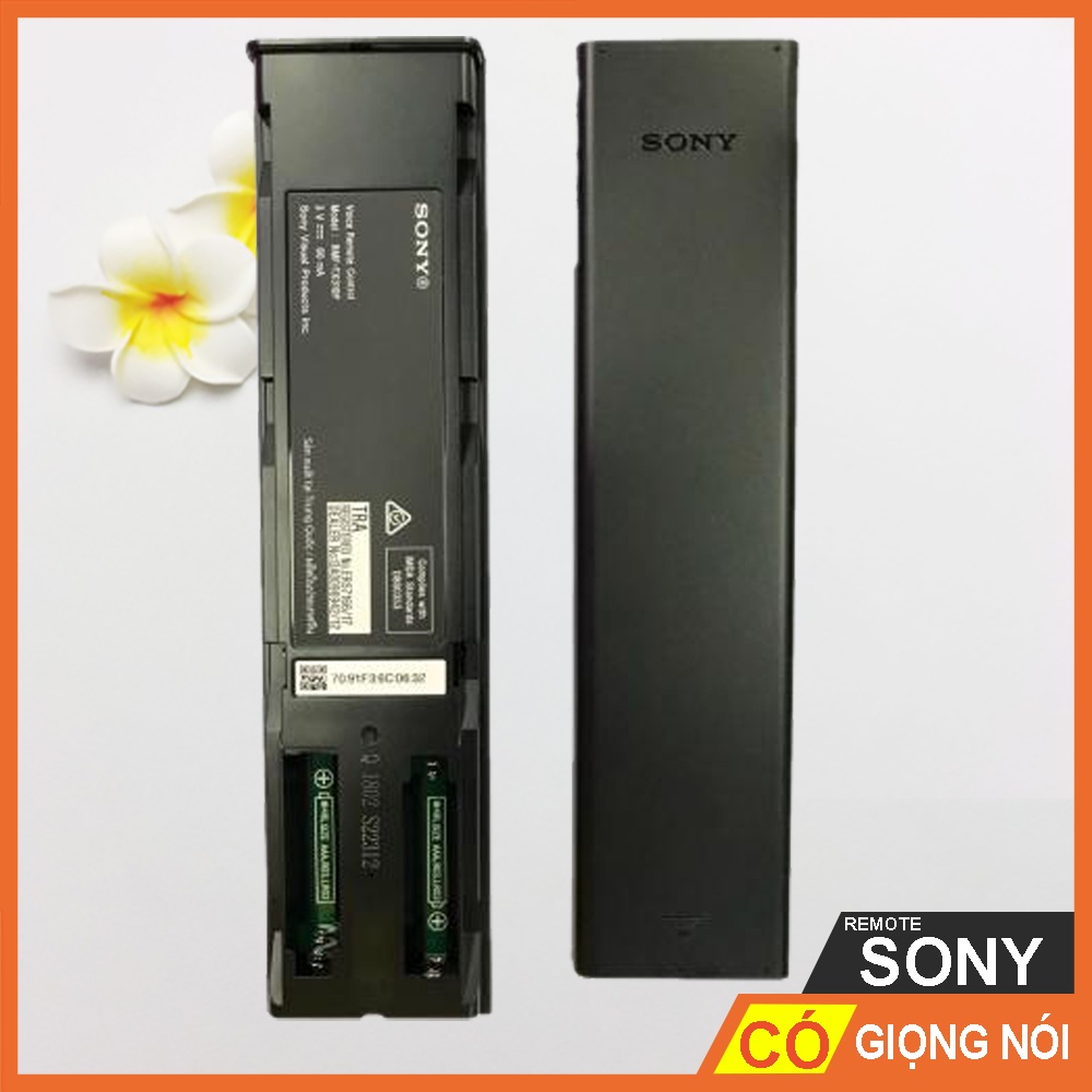 Điều khiển Tivi Sony giọng nói TX310p - Remote Sony Tx310p có giọng nói chính hãng