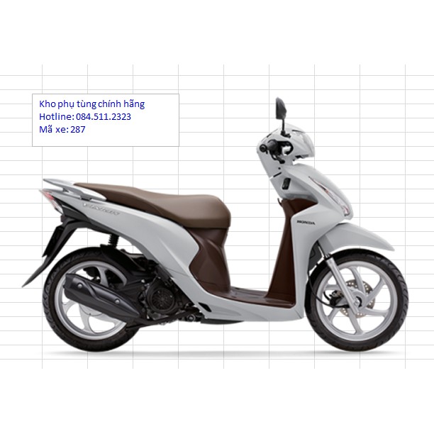 Bộ nhựa Honda Vision đời 2015