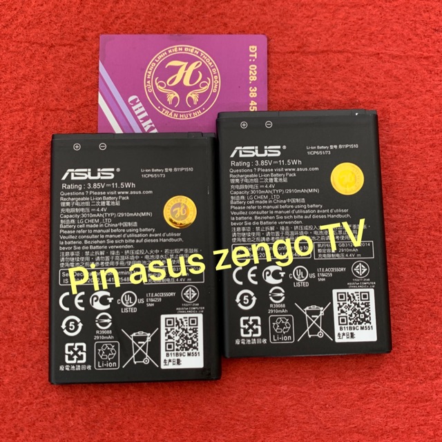 Pin Asus Zen Go 5.5 TV (kí hiệu trên pin B11P1510) / ZB551KL / X013DA) zin