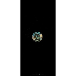 Viên rời Moissanite 5,0ly-5,4 ly xanh (Hàng chưa kiểm định, khách cần kiểm định cộng thêm 200k)