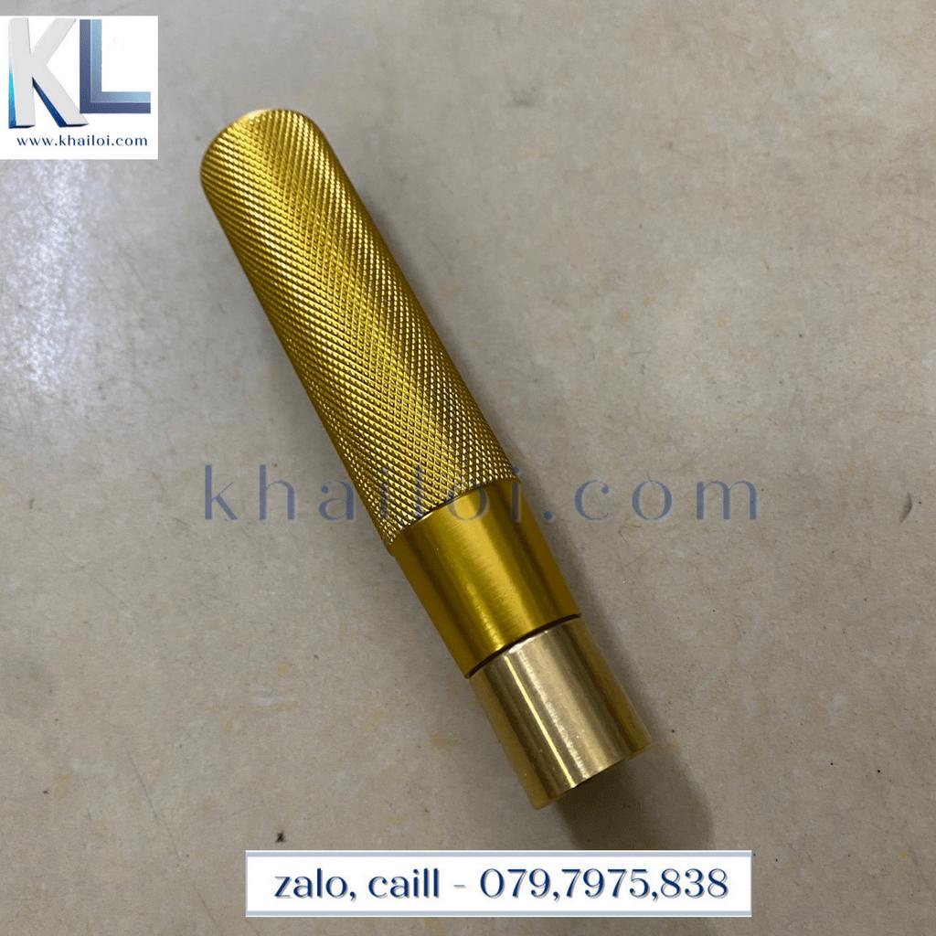 Tay bơm hơi trục cao su ren trong 13mm-Van nạp hơi khí nén-NÚm bơm khí nén- tay bơm núm cao su