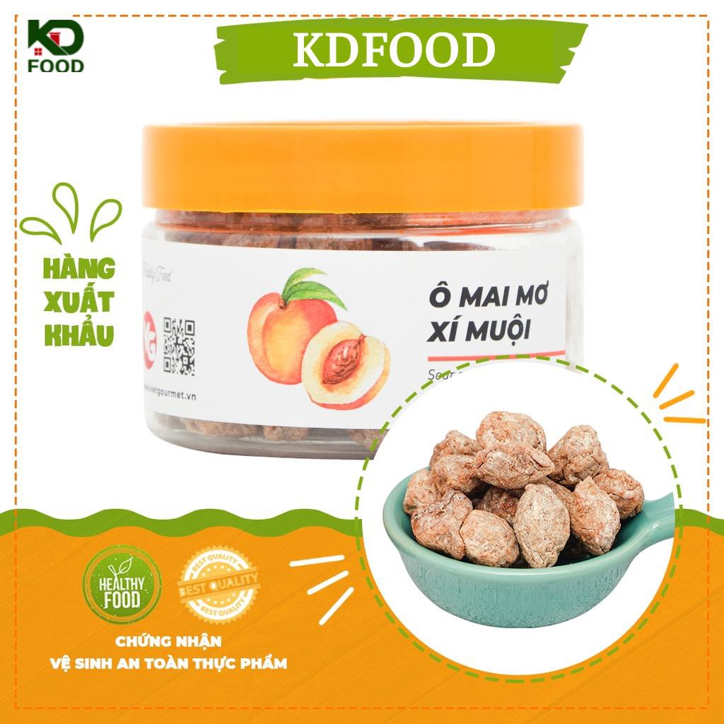 Ô mai mơ xí muội 200g vị chua cay ngọt Vietgourmet/ đặc sản Hà Nội/ ăn vặt mẹ bầu văn phòng