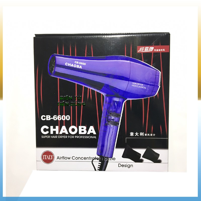 Máy sấy tóc Chaoba CB 6600 Công Xuất 1300W Loại nhìn thấu may bên trong