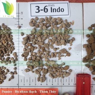 Đá núi lửa ( đá bọt) Indonesia Trồng Hoa Lan bao 50 Lít