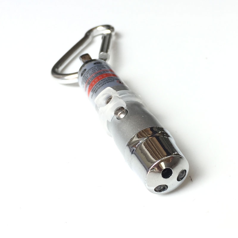 Móc Khóa Đèn Pin Led Có Thể Soi Tiền Giả Và Chiếu Laser