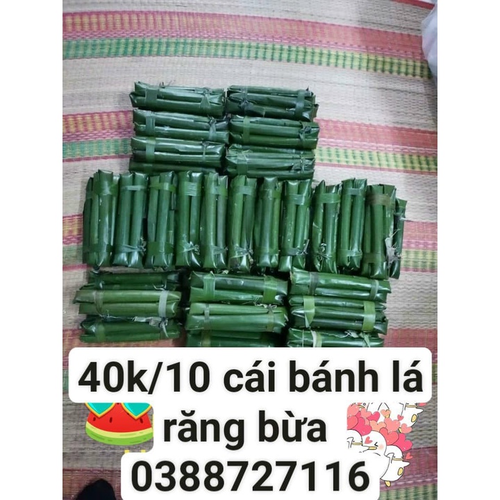 Bánh lá răng bừa đặc sản xứ thanh nhà làm