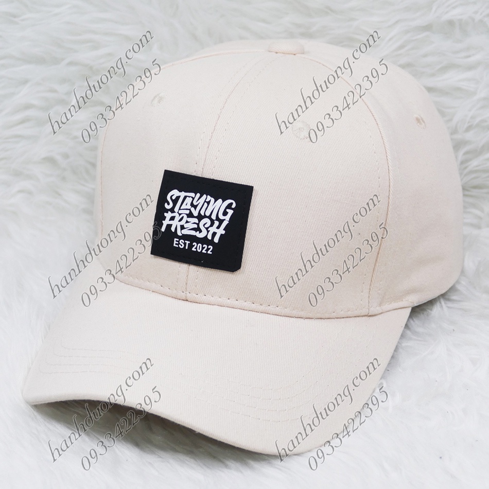 Mũ kết thời trang in mặt da vải cotton phù hợp cho cả nam và nữ