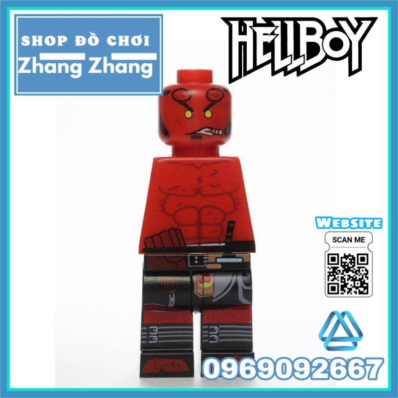 Đồ chơi Xếp hình Hellboy con trai của Quỷ Minifigures wm439 wm6020