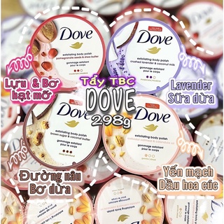 Tẩy da chết dove tẩy tế bào chết body dove bản đức và mỹ