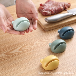 Mài dao hình gấu, hình ếch, cục đá mài dao kéo mini