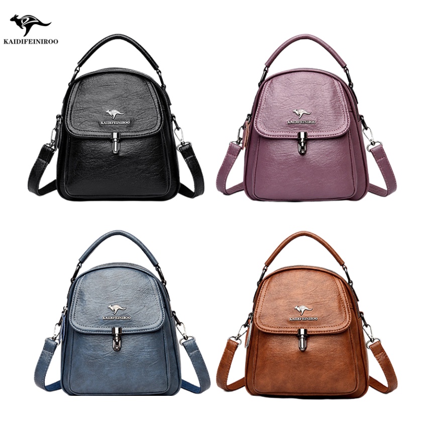 Balo nữ thời trang cao cấp KAIDIFEINIROO phong cách Hàn Quốc KF32  Size 20 Kaidio