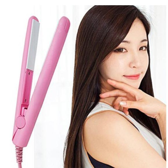 MÁY UỐN DUỖI TÓC MINI 2 IN 1 HÀN QUỐC CAO CẤP CHO BẠN KIỂU TÓC ĐẸP CHUẨN SALON - MÁY DUỖI TÓC CHẤT LƯỢNG TỐT- SIÊU BỀN