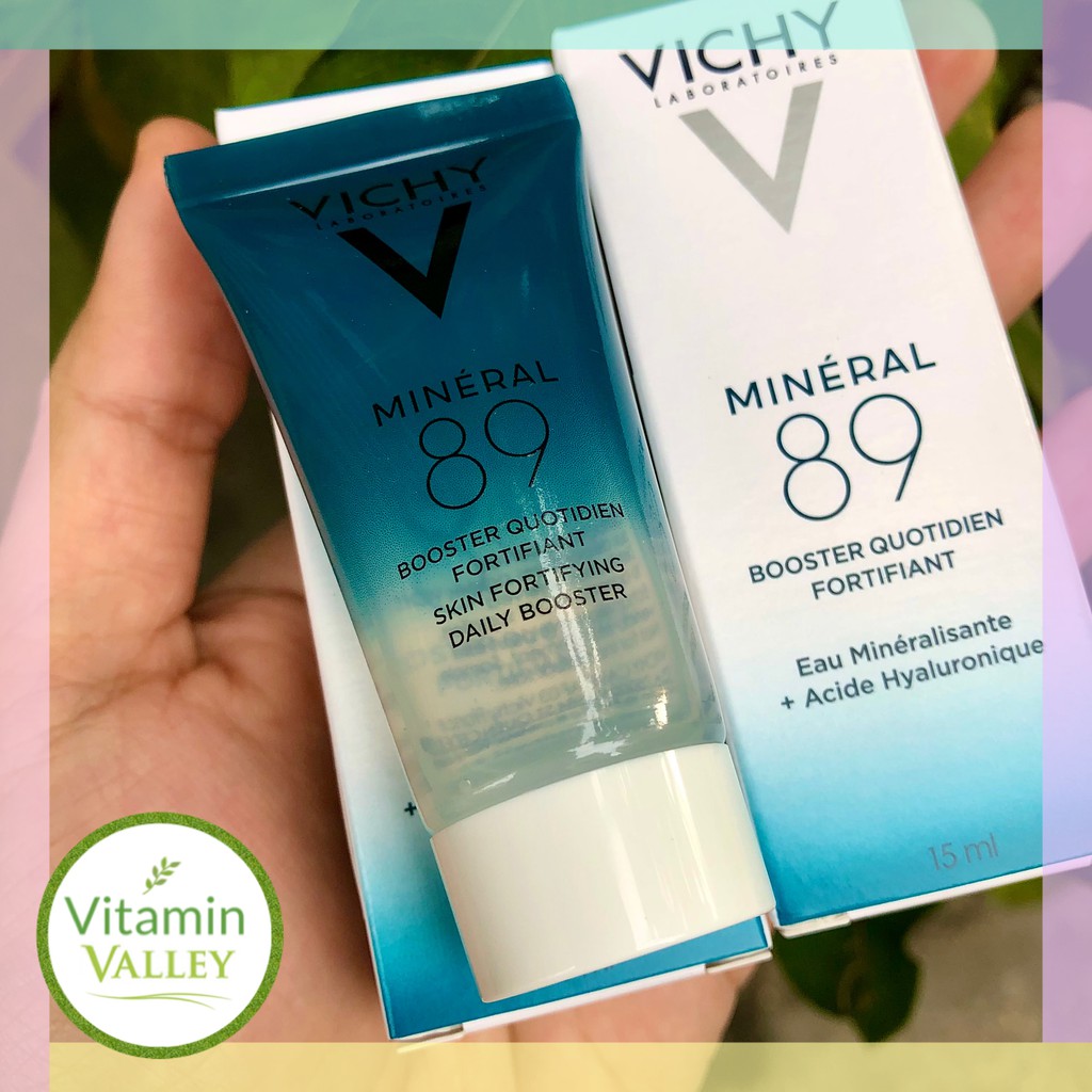  (Minisize Vichy) Dưỡng Chất Giàu Khoáng Minéral 89 Giúp Da Sáng Mịn Và Căng Mượt