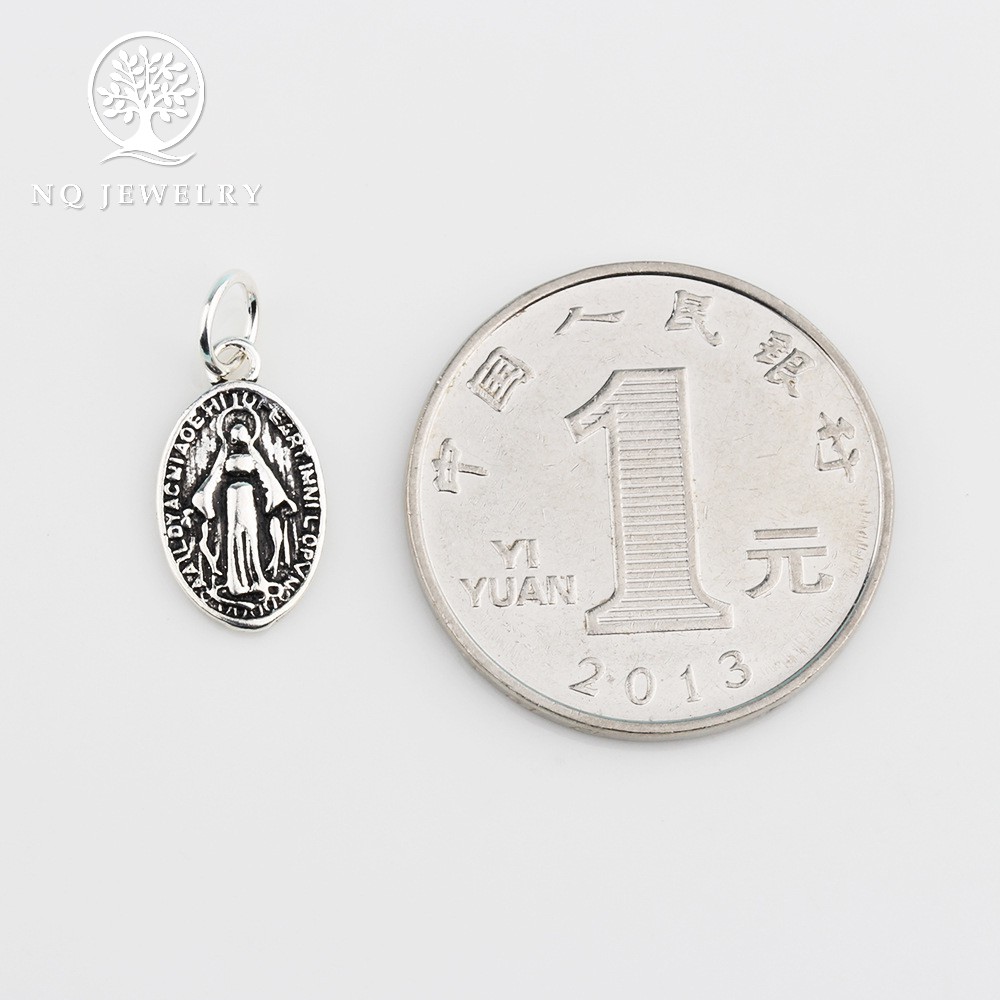 Charm bạc madona jesus mary - NQ Jewelry
