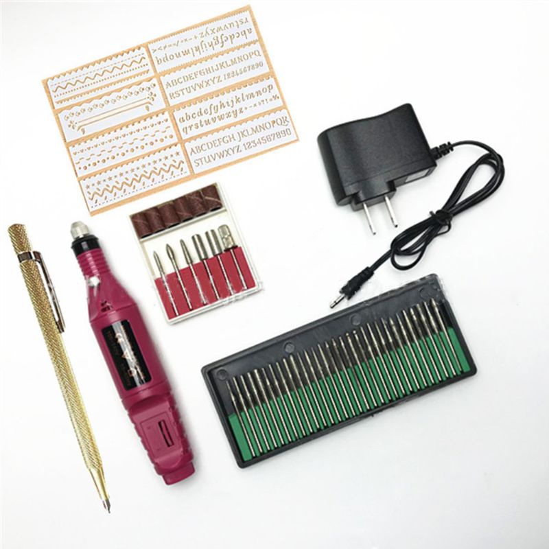 Bút Khắc Điện Tử Tốc Độ Điều Chỉnh Được Cho Kính / Kim Loại / Gốm Sứ