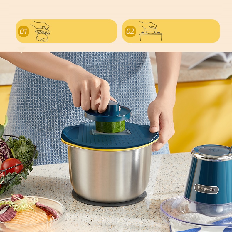 Máy Say Thịt Đa Năng Donlim DL-398