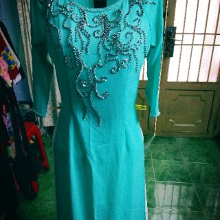 Bộ áo dài đinh đá pha lê