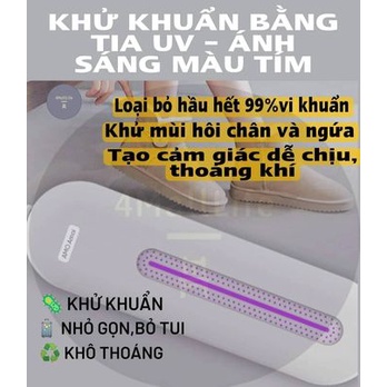 Máy sấy giày AMOI có tia UV khử khuẩn giảm mùi hôi làm khô giày dành cho mọi loại giày