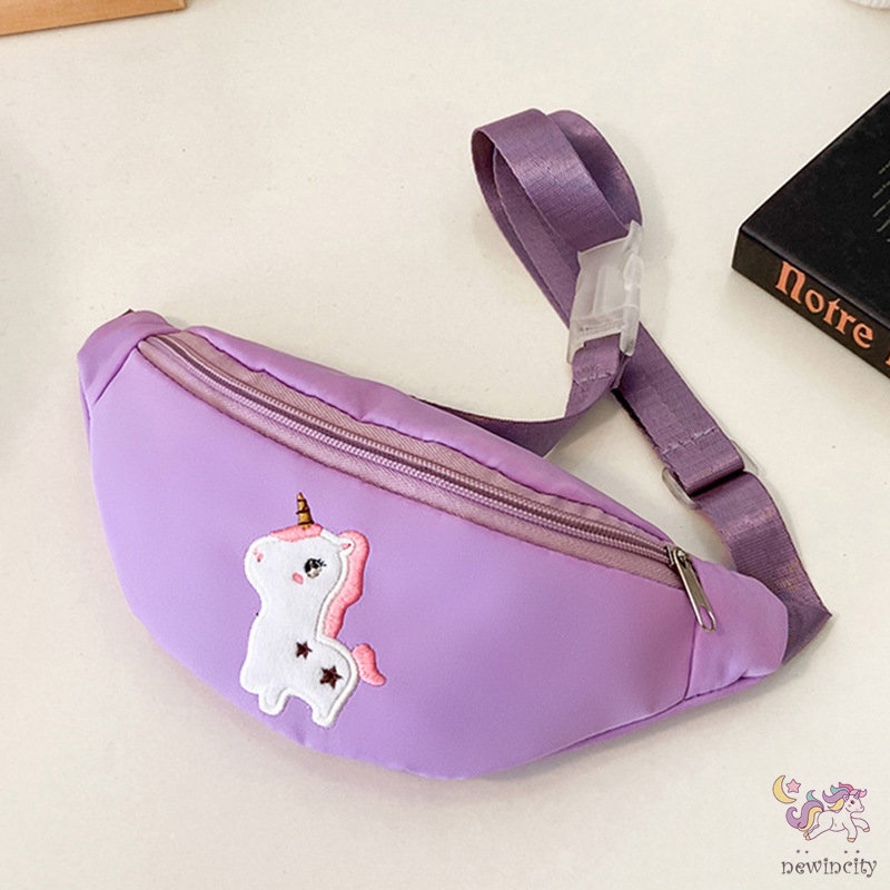 Túi Đeo Chéo Ngực Kiểu Hoạt Hình Hàn Quốc Dễ Thương Cho Bé