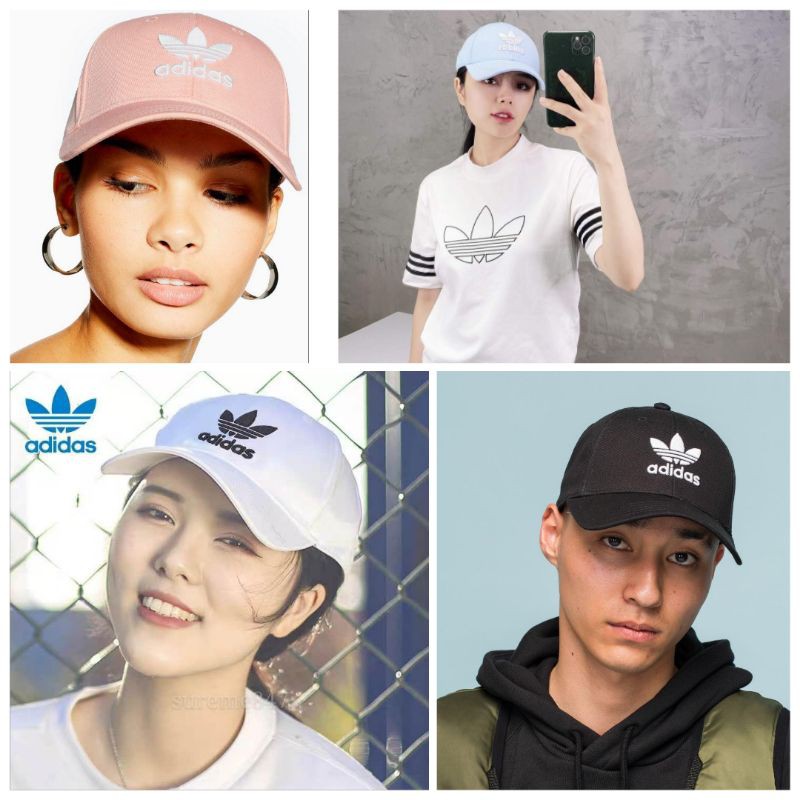 Mũ ba lá logo thêu adidas/ Trefoil Logo Baseball Cap