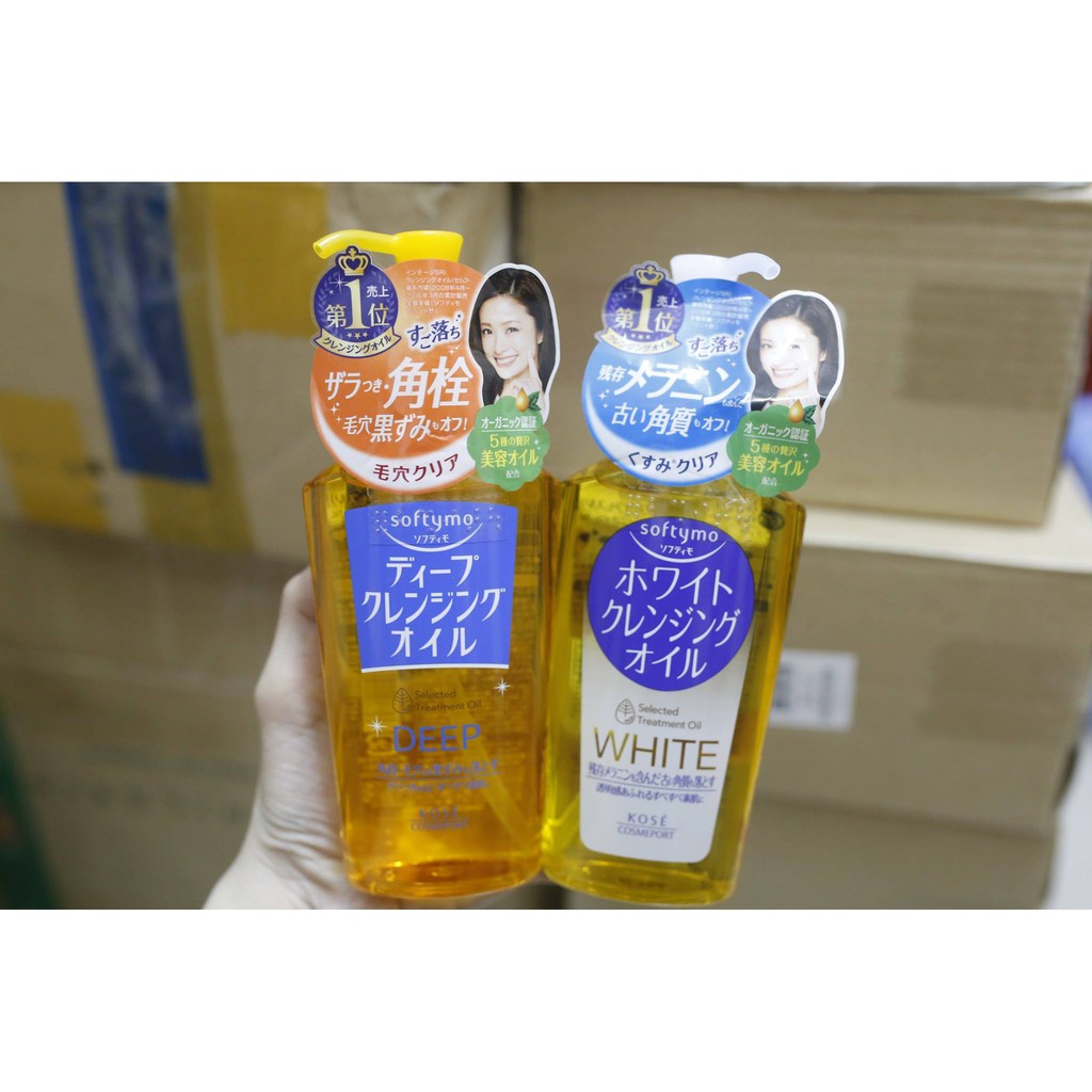 Dầu Tẩy Trang Kose Softymo Cleansing Oil 230ml Nội Địa Nhật Bản