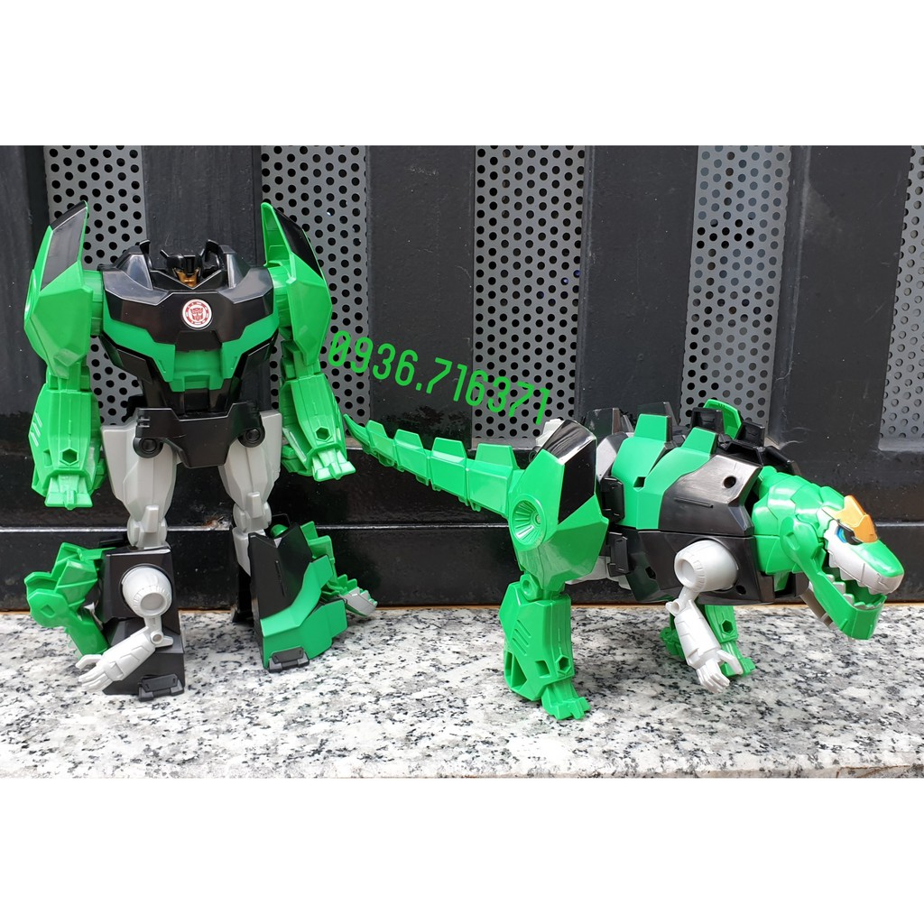Robot biến hình khủng long nhiều bước Transformer - Hasbro