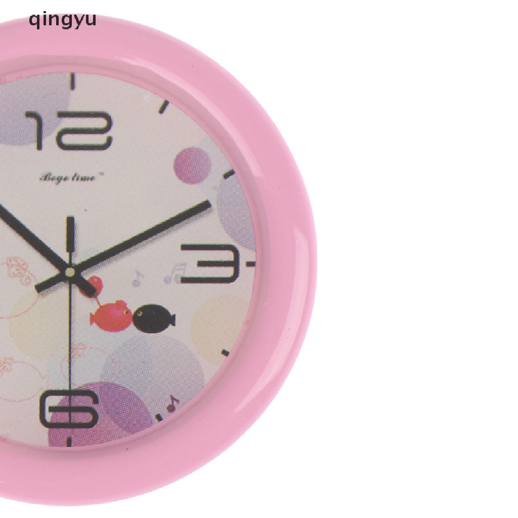 Đồng Hồ Treo Tường Bằng Nhựa Resin Tỉ Lệ 1: 12 Trang Trí Nhà Búp Bê