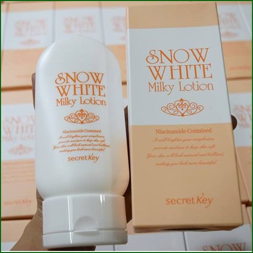 Sữa dưỡng thể  SECRET KEY❤️FREESHIP❤️Sữa dưỡng thể  dưỡng trắng da SECRET KEY Snow White Milky Lotion