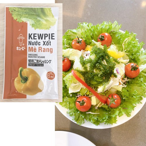 [GIÁ SẬP SÀN] Gói Nước Xốt Mè Rang Kewpie, Ăn Rong Nho, Salat Rau Củ Chấm Mè Rang Gói 15ml | BigBuy360 - bigbuy360.vn