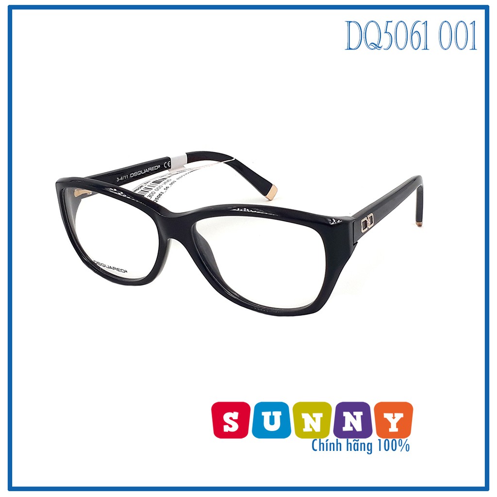 Kính cận DSquared2 DQ5061 - bảo hành vĩnh viễn, sp chính hãng 100%