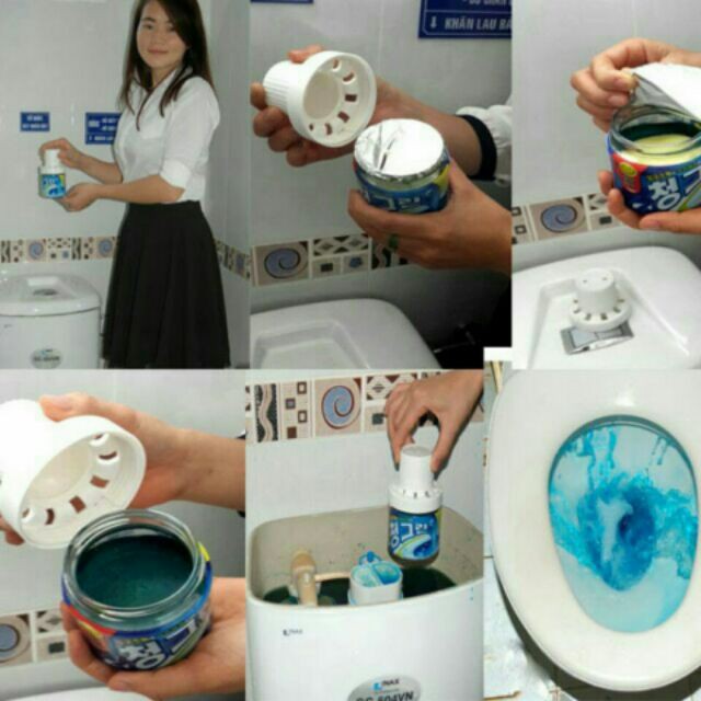 [ SALE TƯNG BỪNG] Chai thả bồn cầu Hàn Quốc.