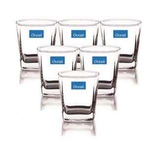 Bộ cốc vuông Ocean Plaza rock 195ml-6 cốc