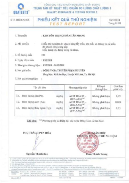 3 COMBO KEM NÁM, TÀN NHANG, ĐỒI MỒI, GIẢM NHẮN, DƯỠNG TRẮNG ĐÔNG Y GIA TRUYỀN PHẠM NGUYỄN