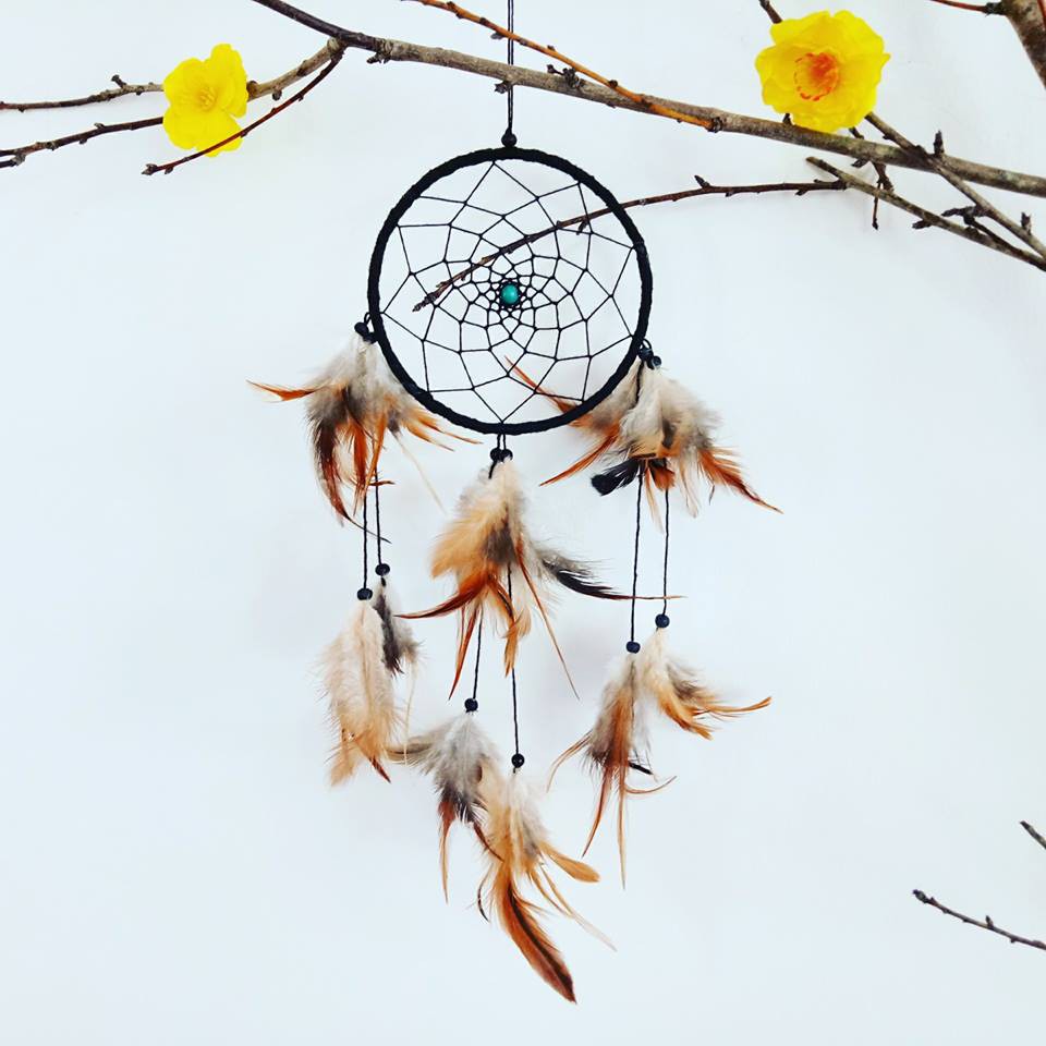 DREAMCATCHER Đen Nâu Tặng Bạn Trai (ẢNH THẬT) | Dream catcher | Vòng bắt giấc mơ