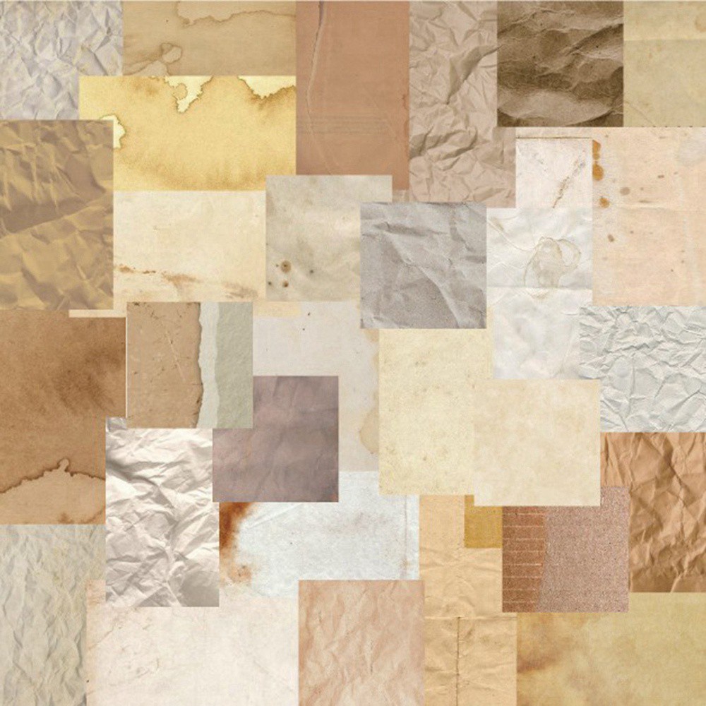 Epoch Set 60 / 360 Tờ Giấy Dán Trang Trí Sổ Tay Phong Cách Vintage